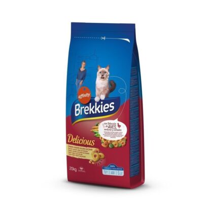 Brekkies Excel Cat Delice Pui si Curcan